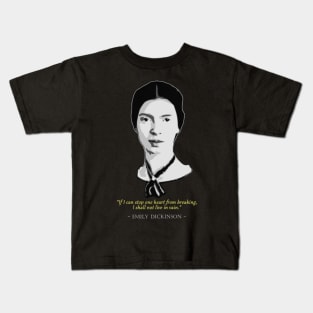 Emily Dickinson Quote Kids T-Shirt